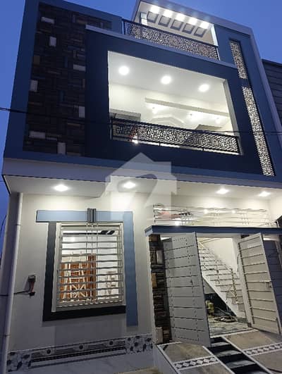SAADI TOWN GROUND PLUS 2 BED ON TOP 120 SQ YARDS FOR SALE IN CHANCE PRICE.