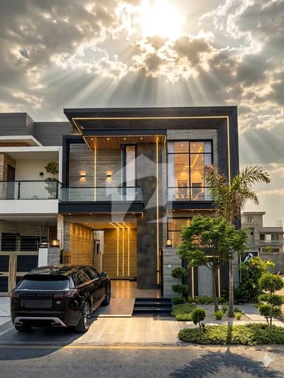 WITH EXCELLENT VIEW Prime Location 5 Marla Spacious House Is Available In DHA 9 Town