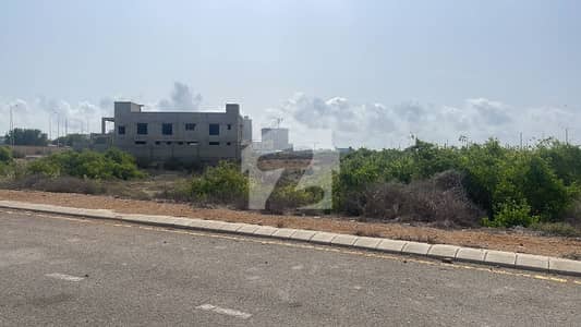 PREMIUM REAL ESTATE INVESTMENT: LANDMARK 500 SQ YD RESIDENTIAL PLOT FOR SALE IN DHA PHASE 8 EXTENSION, SAHIL STREET 9, KARACHI