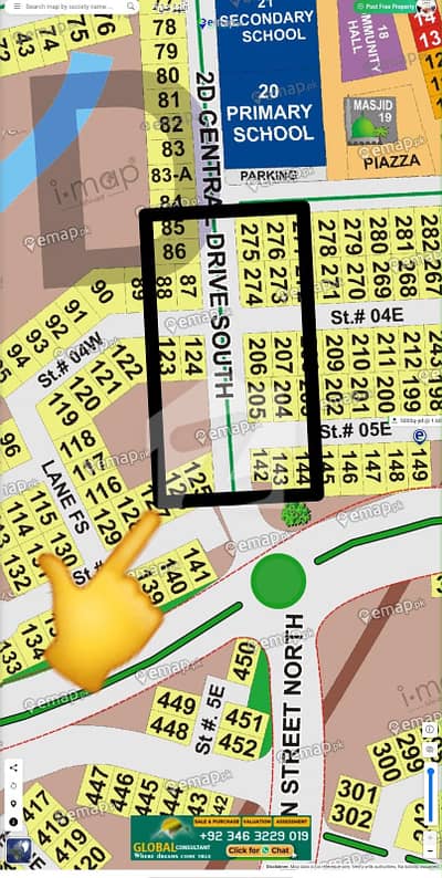 Prime Location Corner West Open Plot 500 Sq. Yards Sector 2D Prime Location Corner West Open Plot 500 Sq. Yards Sector 2D