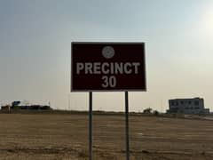 272sq yd plot FOR SALE in Precicnt-30 adjacent to JINNAH AVENUE. 12min Drive from Main Gate of Bahria Town Karachi. Developed and Ready to Construct PLOTS at INVESTOR RATES.