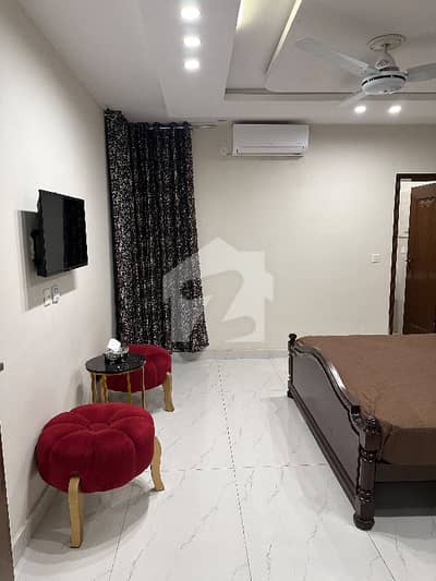 Furnished lower 8 Marla Portion For Rent Eden Abad