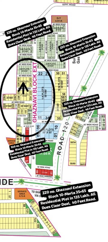 220 No. Ghaznavi Extension 10-Marla (35 By 65) Residential Plot In 135 Lakh. All Dues Clear Deal, 40 Feet Road. Best Location For Constructing Your Dream House In Bahria Town Lahore 220 No. Ghaznavi Extension 10-Marla (35 By 65) Residential Plot In 135 Lakh. All Dues Clear Deal, 40 Feet Road. Best Location For Constructing Your Dream House In Bahria Town Lahore