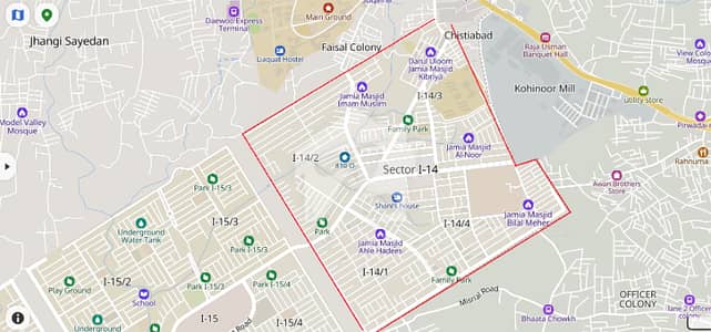 I-14/4 Prime Location 5 Marla Plot for Sale Near Markaz