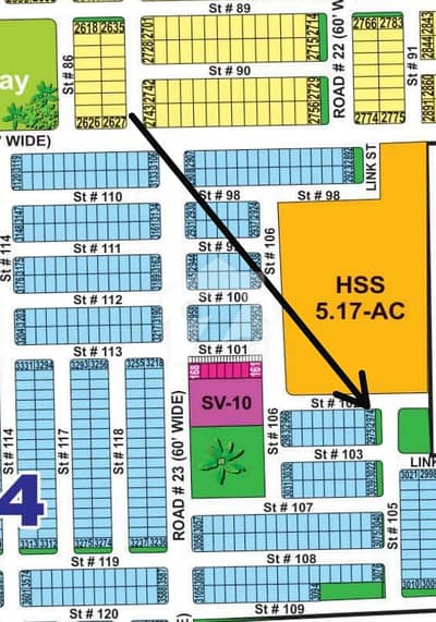5 Marla Corner Plot with Extra Land for Sale
