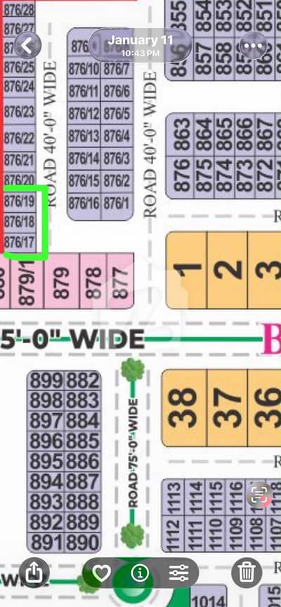 Possession able and fully developed available for Sale A block Prime Location all amenities available sui Gas,Wapda,water supply, wire underground installed, Registry near to 75 feet road A block with reasonably Price