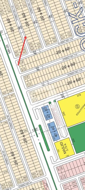 5 Marla Plot For Sale In A Block Prime Location Plot#4903