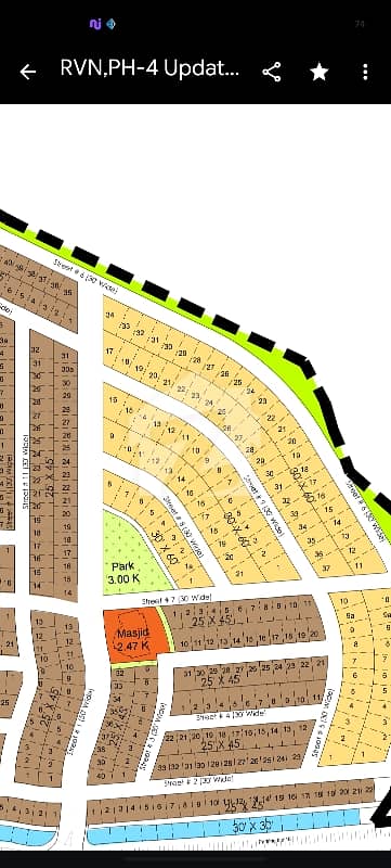 Sector E Street no9 Plot available for sale