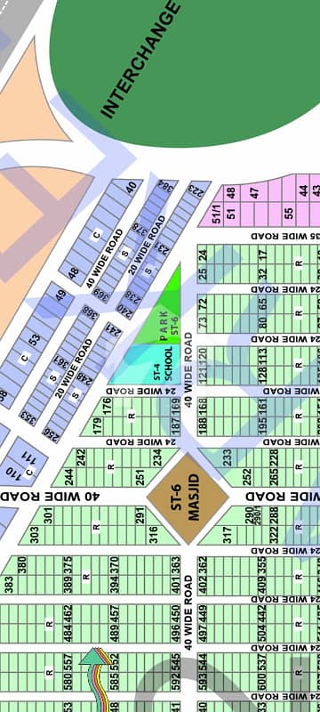 240 Sq Yd Plot Available In Block 2 Saadi Garden Scheme 33 Karachi (West Open)