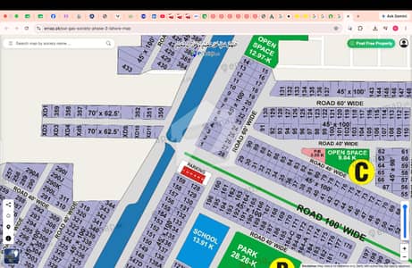 Suigas Society Ph 2 Semi Commercial Corner Plot 150 Foot Rd 1 Kanal For Sale Suigas Society Ph 2 Semi Commercial Corner Plot 150 Foot Rd 1 Kanal For Sale