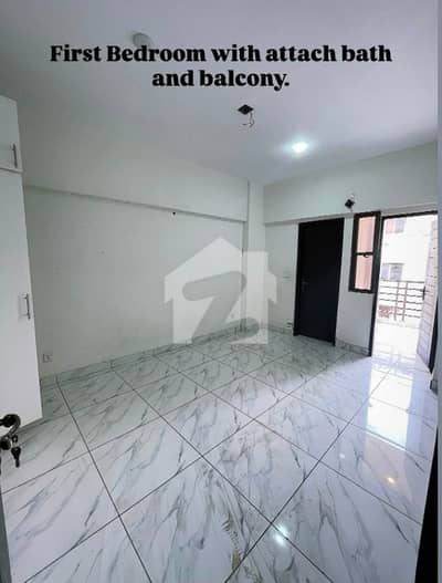 3 Bed DD Flat For Rent In King Cottages Phase 2 , Gulistan-E-Jauhar Block 7 | 1500 Sq Ft | Family Apartment | Near Karachi University Road