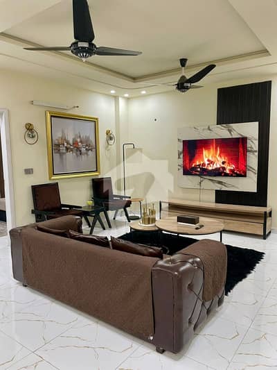 Bharai town Rawalpindi phase 7 Two Bedroom Luxury Furnished brand new apartment available for rent