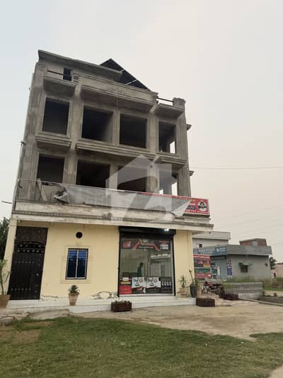 3 Marla Commercial Plaza Corner / Triple Storey / Prime Location /Near To LDA City