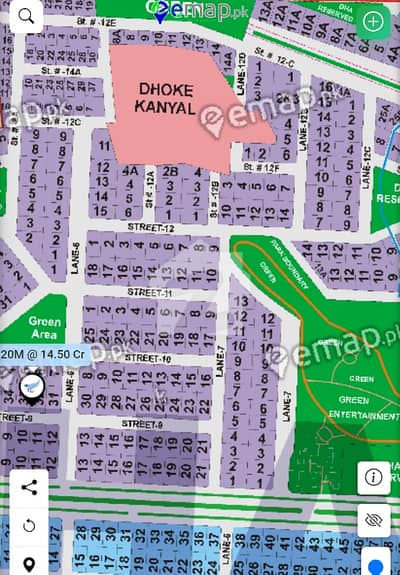 Prime 10 Marla Plot for Sale DHA Phase 2, Islamabad  Sector B Street 12C Near to B park dem 3.20 Cr.  very reasonable prise.   Excellent Prime Location  Secure & Peaceful Community  Beautiful Parks & Family-Friendly