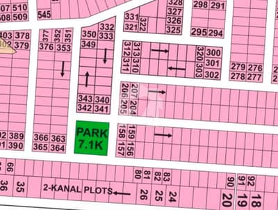 AM REALTORS PROUDLY OFFERS A PAIR PLOT: ON THE BACK OF MAIN BOULEVARD PAIR OF 1 KANAL RESIDENTIAL PLOT NEARBY PARK LOCATED IN THE T BLOCK OF DHA PHASE 8 LAHORE.