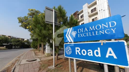 On Excellent Location Flat In Diamond Excellency Sized 2700 Square Feet Is Available