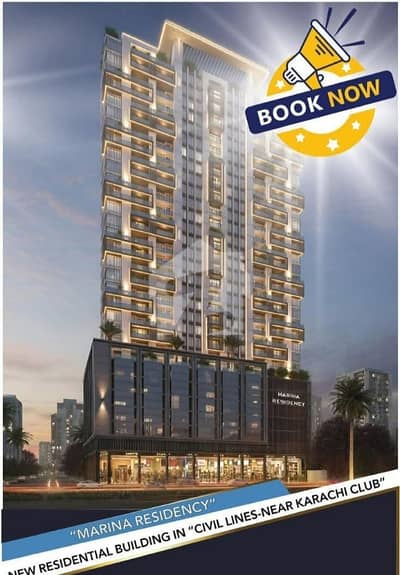 Marina Residence,Civil Line Near PC Hotel , 3/4 Bed Lounge Flat Available On Easy Installment