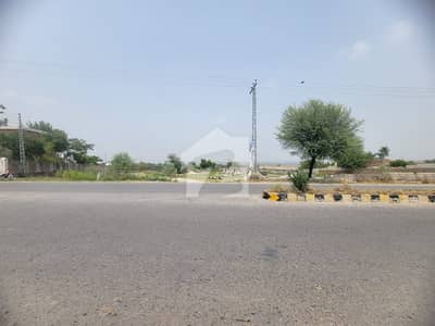 10 Kanal Main Road Prime Plot For Sale In City Chowk Pindori.