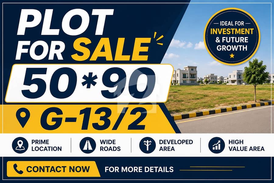 Plot for sale in G-3/1 Plot for sale in G-3/1