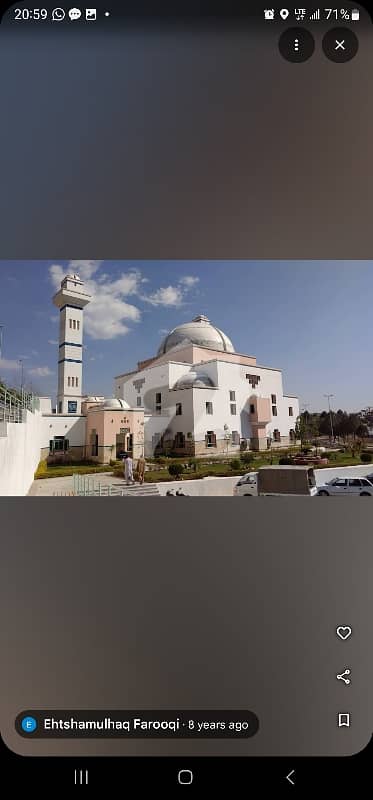 نیول اینکریج اسلام آباد میں 5 مرلہ رہائشی پلاٹ 1.25 کروڑ میں برائے فروخت۔