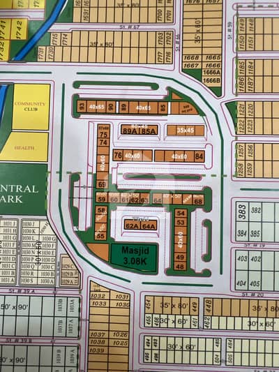 Commercial Plot For Sale G-16 Markaz, Islamabad