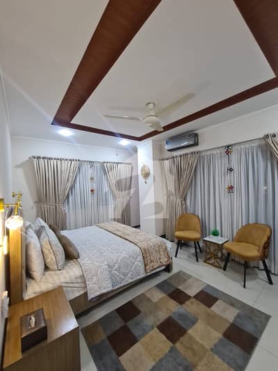A Beautiful Corner Luxury 2 Bed Furnished Apartment For Sell In River Garden,A Proper Family Apartment,For Rent Monthly Between 1lac To 150 Depend Family Or Client . .