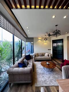 DHA Phase 6, Block D, 10 Marla, 03 Bed, Fully Furnished Luxury House For Rent. Original Pics Attached