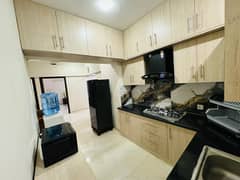 Luxury Fully Furnished 3 Bed Apartment for Rent | 1st Floor | Terrace | Lift & Parking | Prime Shaheed-e-Millat Location Near Shahrah-e-Faisal