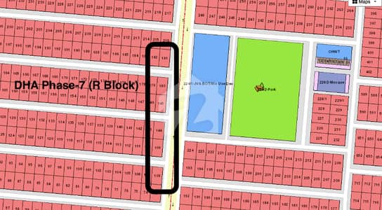 1 Kanal Plot In Front Of Park (DHA Phase-7 Block R)