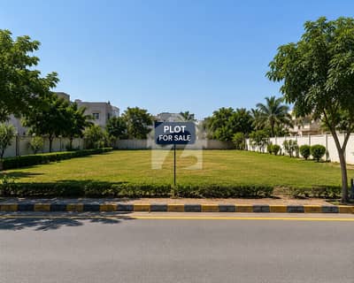 2000SQYD PREMIUM PLOT AVAILABLE FOR SALE AT 25TH STREET, DHA PHASE 8,ZONE E