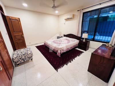 Beautiful Fully Furnished 2 Bedroom Apartment/Annexe At House F-8 (1Kanal) AT TOP CLASS IDEAL LOCATION F-8 Main Road Available For Rent