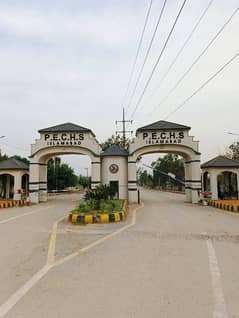 5 Marla Plot For Sale PECHS Society