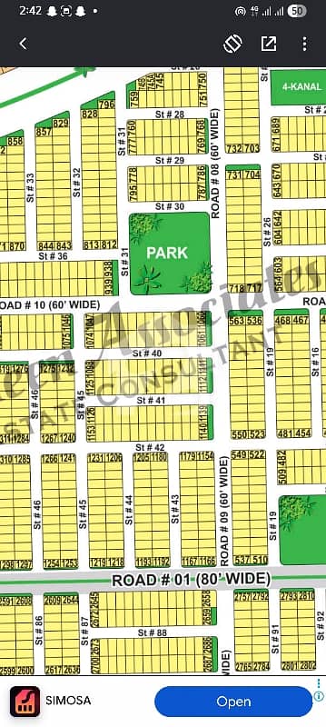 8 Marla Residential Plot for Sale Sector V