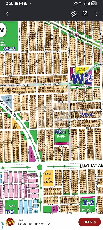 1 Kanal Plot For Sale DHA Multan W2 Investors Rate