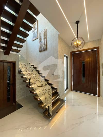 8 Marla Beautiful Brand New House Available For Sale Beautiful Front Elevation With Tiles Work Done