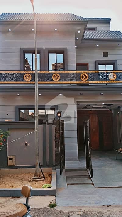 "Brand New 5 Marla Modern House For Sale Prime Location In A Block, Al-Kabir Town Phase 2"