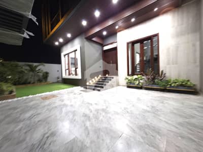 Planned To Perfection Single Or 2 Unit 500 Yards Bungalow For Sale in DHA Phase 8 Karachi