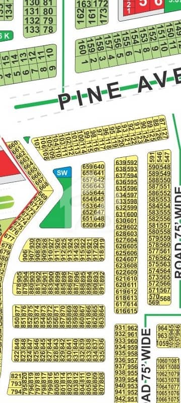 LDA city Lahore j block 5 Marla corner on ground carpeted road possession coming soon plot for sale