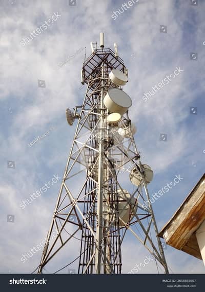 plot with mobile tower