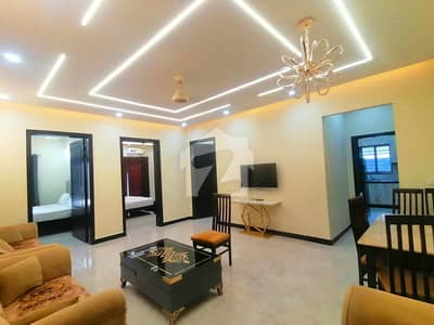 Furnished Furnished Furnished Luxury Apartment 3 Bed Tvl Tares 24/7 Lift Facility Huge Parking In Basment Location Gourment Employe Housing Society A1