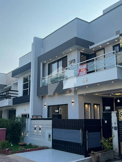 5 Marla Brand New Owner-Built Front Open House for Sale | Sector B2, Bahria Enclave Islamabad