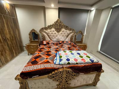 Luxury Fully Furnished One Bedroom Apartment With Attached Kitchen Tv Lounge And Wifi