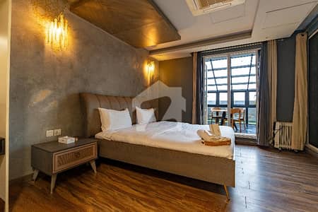 One bed fully furnished with cabin terrace for rent in Goldcrest mall and residency phase 4 One bed fully furnished with cabin terrace for rent in Goldcrest mall and residency phase 4