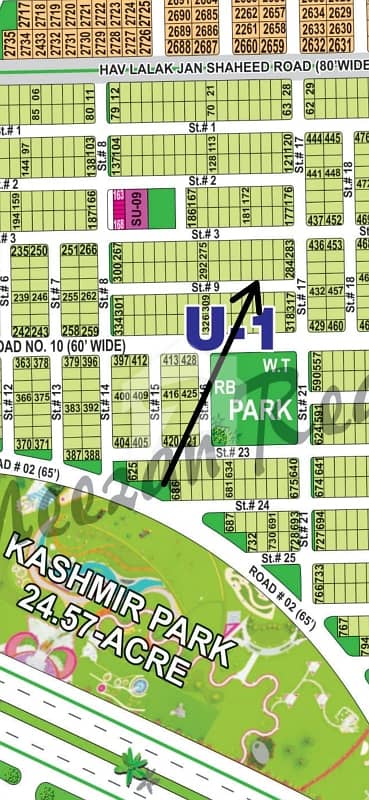 DHA Multan Sector U10 Marla Residential Plot Near To Park, Masjid And Commercial.