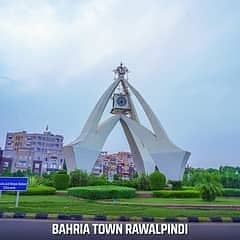 Prime Boulevard Corner Plot for Sale Spring North Commercial, Bahria Town Phase 7