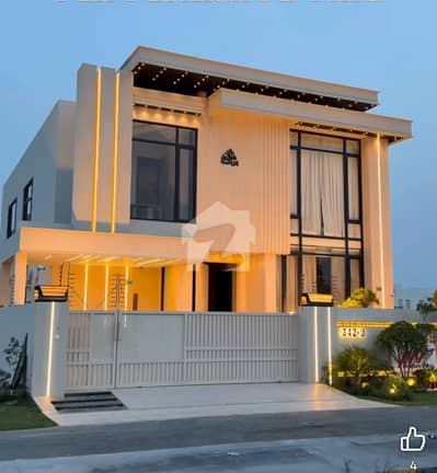 One Kanal Brand New Luxury Bungalow With Ac And Curtains Located At Prime Location