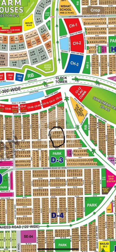 Prime Location Residential Plot In DHA Phase 1 - Sector D Sized 20 Marla Is Available