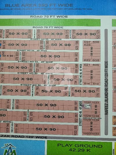 Proper Corner Plot On 70ft Wide Road Available For Sale In FGEHA Sector F-14/2, Islamabad.