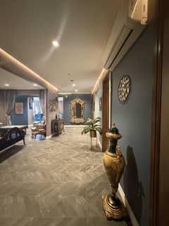 Pent House Corner Canal View Luxurious 4 Beds Apartment Fully Furnished Brand New Royal Living Layout Interior Design Outclass Company Fitted Accessories
