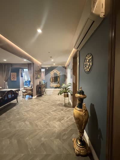 Pent House Corner Canal View Luxurious 4 Beds Apartment Fully Furnished Brand New Royal Living Layout Interior Design Outclass Company Fitted Accessories